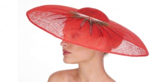 Royal Ascot red ladies hat