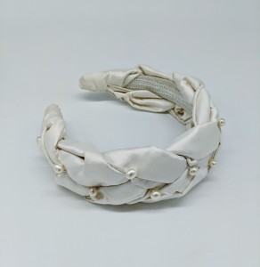 bridal ivory headband